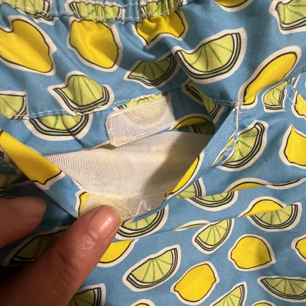 Beach Bros Swim Trunks Board Shorts Men's Medium Pockets 6”